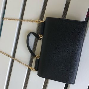 Dolce & Gabbana bag with compact mirror & wallet.